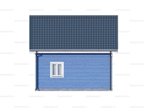 Двухэтажный каркасный дом 7х8 под ключ с двумя санузлами фото 6